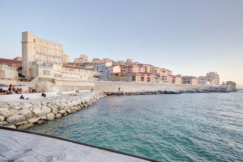 Plage Des Catalans Marseille - T2 4 Couchages - Pharo Vieux-Port Marselha Exterior foto