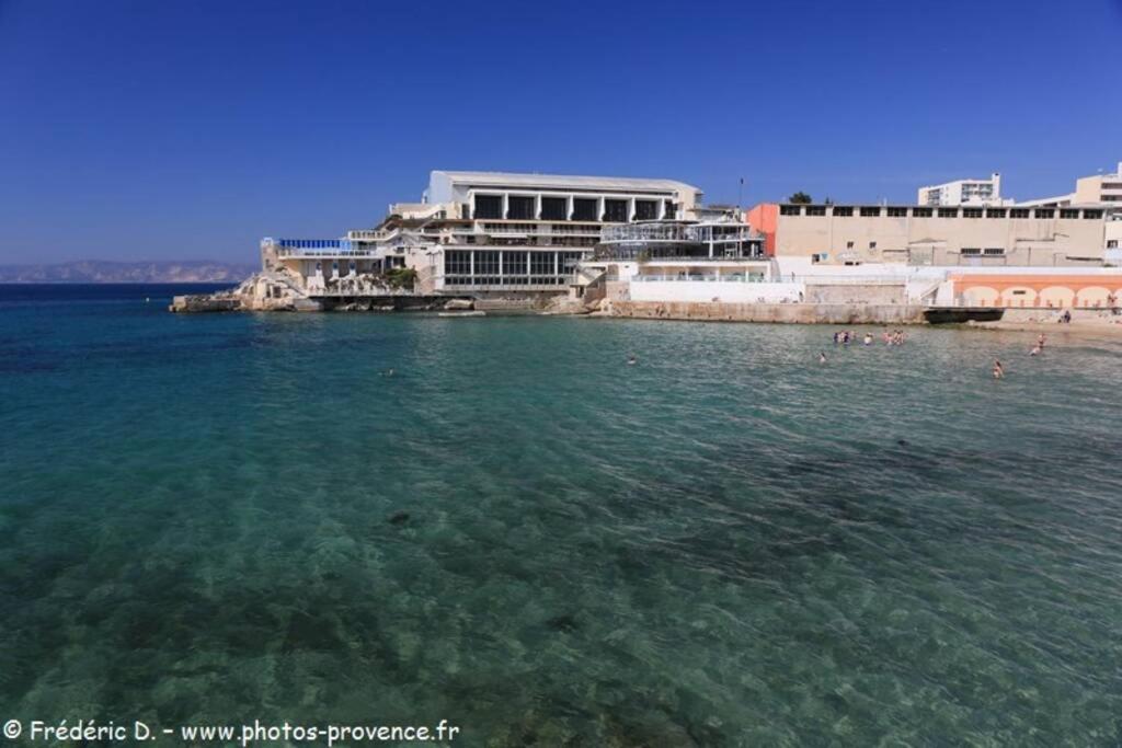 Plage Des Catalans Marseille - T2 4 Couchages - Pharo Vieux-Port Marselha Exterior foto